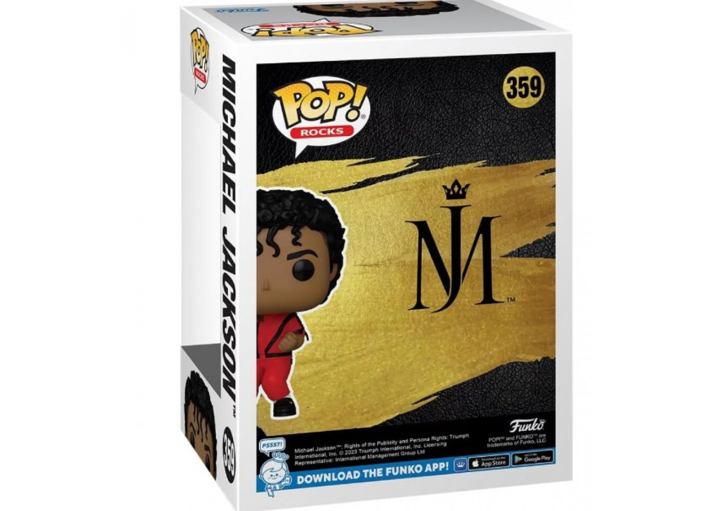 Фігурка Фанко Майкл Джексон (Уцінка) №359 Rocks: Michael Jackson Thriller Funko B72591