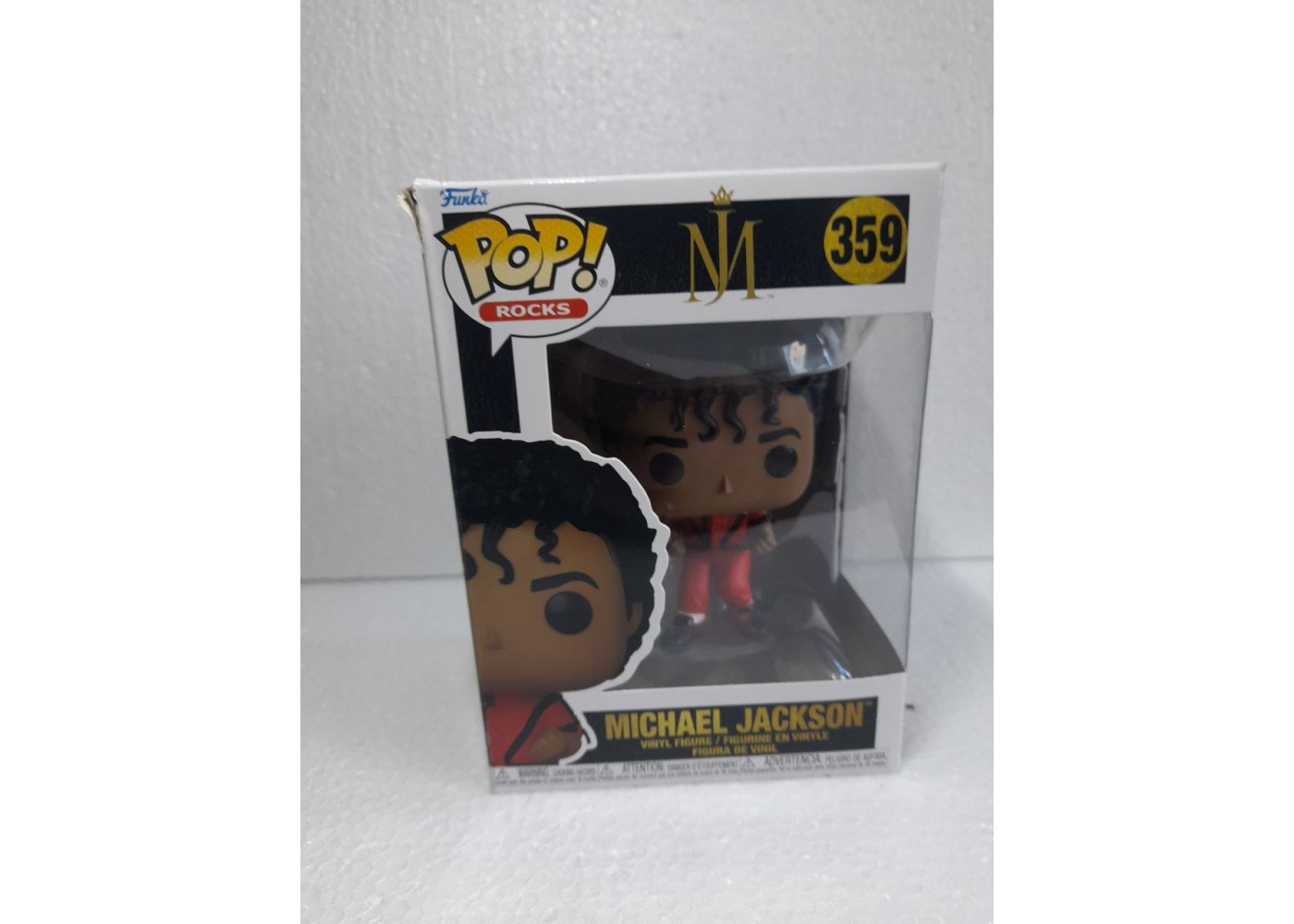 Фігурка Фанко Майкл Джексон (Уцінка) №359 Rocks: Michael Jackson Thriller Funko B72591