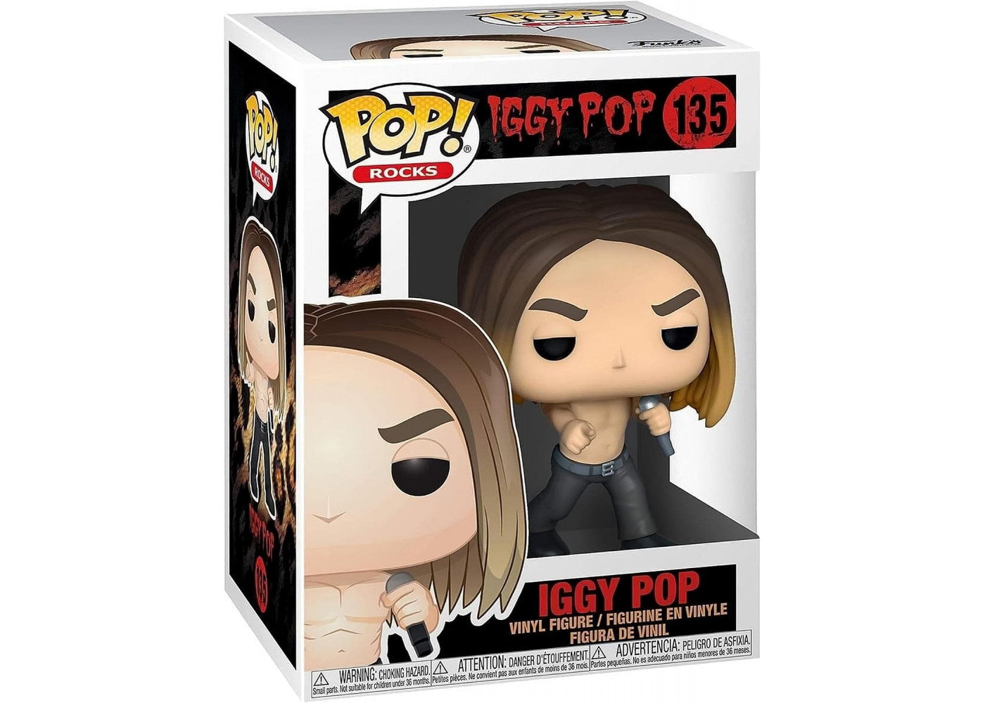 Фигурка Фанко Игги Поп №135 Iggy Pop Funko 41240