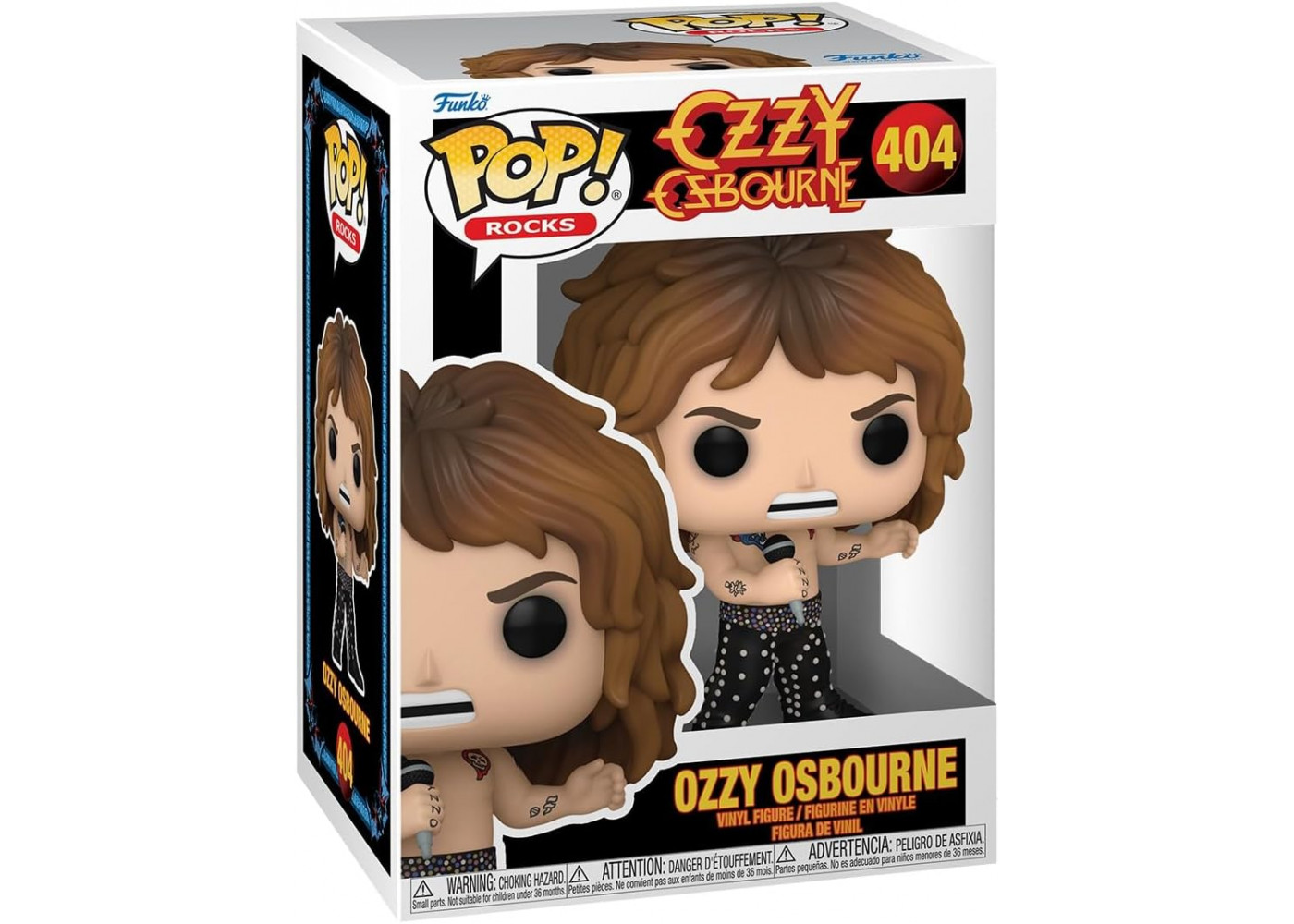 Фигурка Фанко Оззи Осборн с Микрофоном №404 Ozzy Osbourne Funko 79708