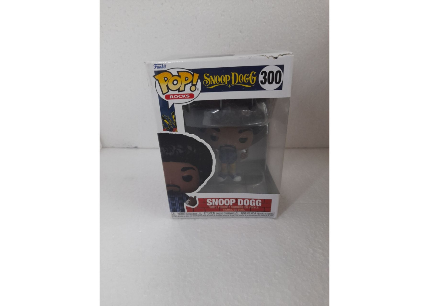Фигурка Фанко Снуп Догг (Уценка) №300 Rocks: Snoop Dogg Funko B69358