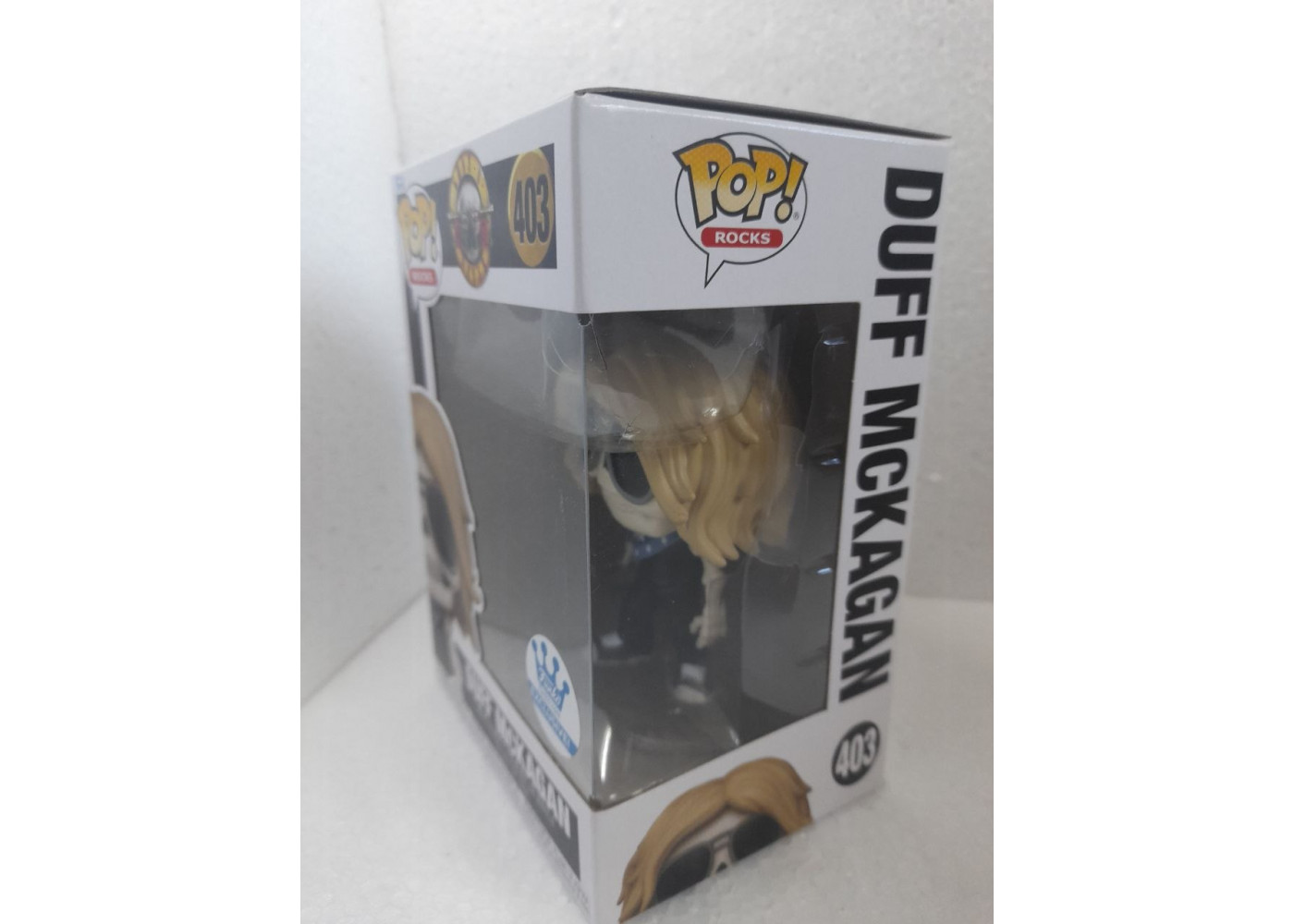 Фигурка Фанко (Уценка) Дафф МакКэган №403 Rocks Guns N Roses Duff McKagan Exclusive Funko B82476