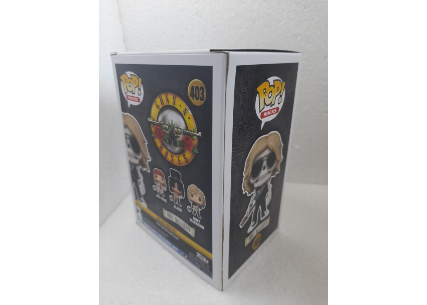 Фигурка Фанко (Уценка) Дафф МакКэган №403 Rocks Guns N Roses Duff McKagan Exclusive Funko B82476