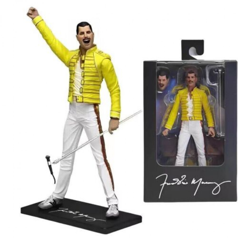 Фігурка Фредді Мерк'юрі Rock Queen Freddy Mercury Yellow Jacket NECA 42066