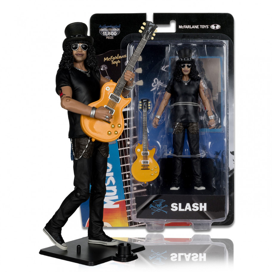 Фігурка Слеш 16 см Rocks Guns N' Roses Slash McFarlane 14208