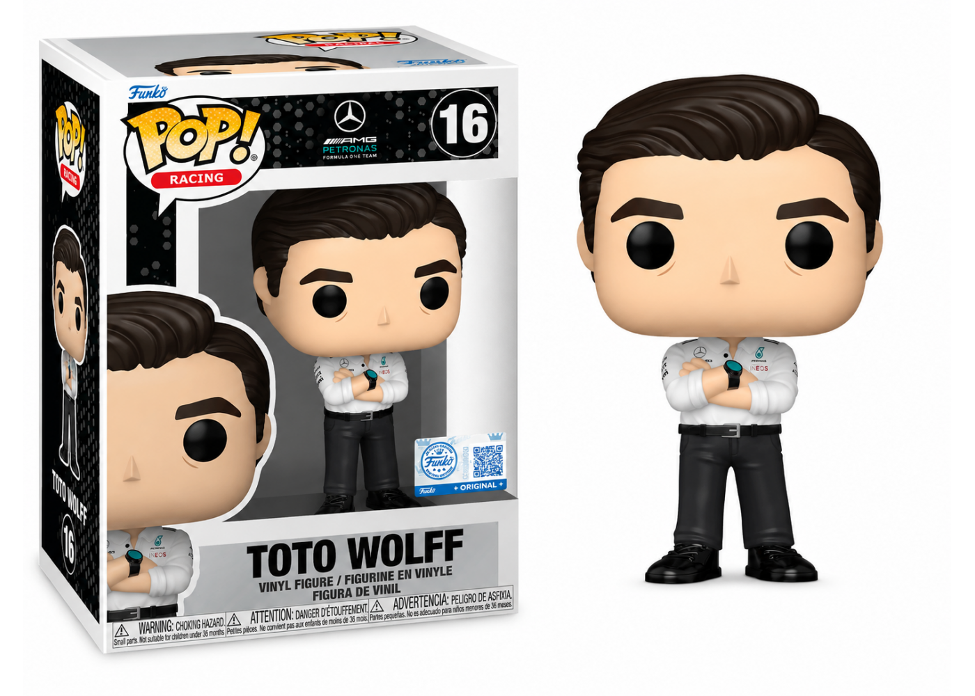 Фігурка Фанко Формула 1 Тото Вольфф №16 Toto Wolff Formula 1 Funko 89318