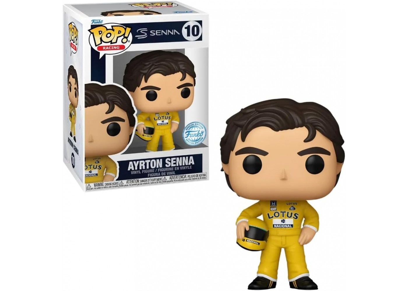 Фигурка Фанко Айртон Сенна №10 Ayrton Senna Formula 1 Special Edition Funko 84453