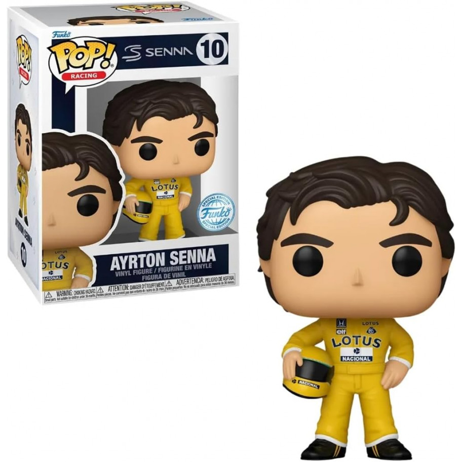 Фигурка Фанко Айртон Сенна №10 Ayrton Senna Formula 1 Special Edition Funko 84453
