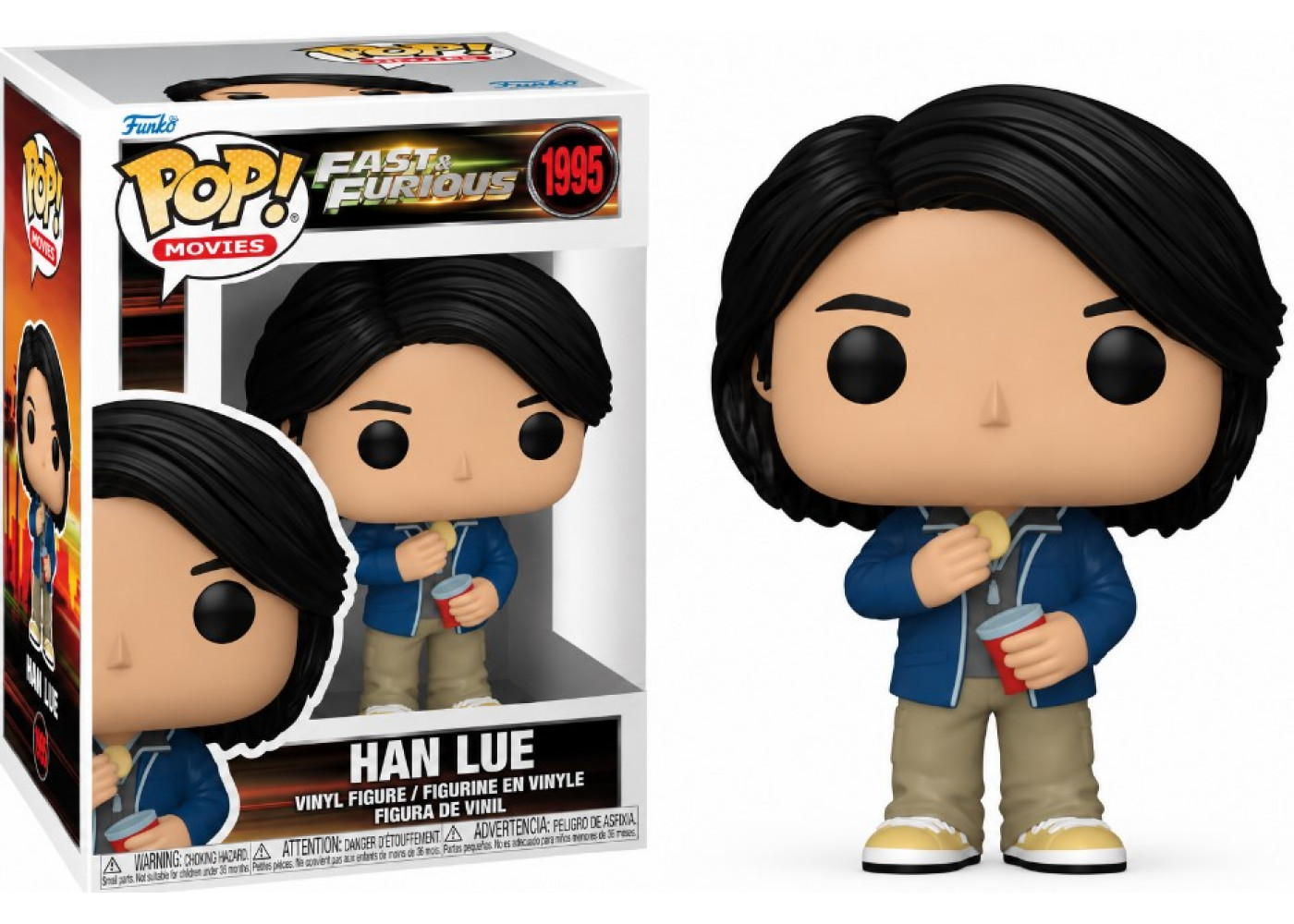 Фігурка Фанко Хан Лю Форсаж №1995 Han Lue Fast and Furious Funko 90493