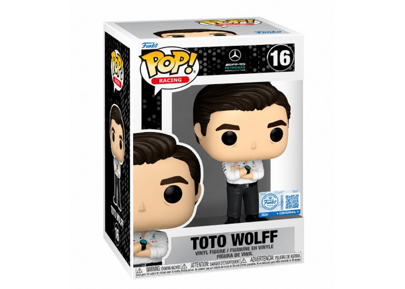 Фігурка Фанко Формула 1 Тото Вольфф №16 Toto Wolff Formula 1 Funko 89318
