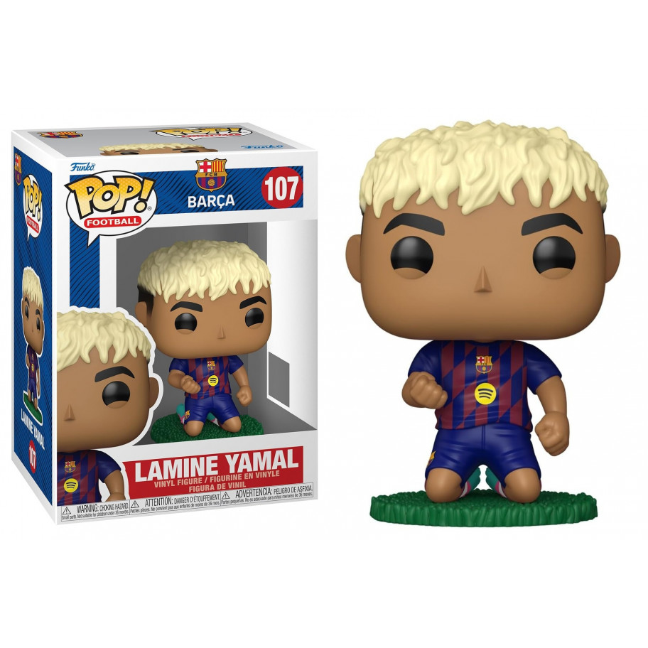 Фігурка Фанко Футбол Барселона Ламін Ямал №107 Football Barcelona Lamine Yamal Funko 93701