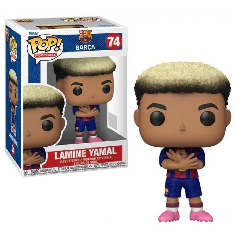 Фігурка Фанко Футбол Барселона Ламін Ямал №74 Football Barcelona Lamine Yamal Funko 89370