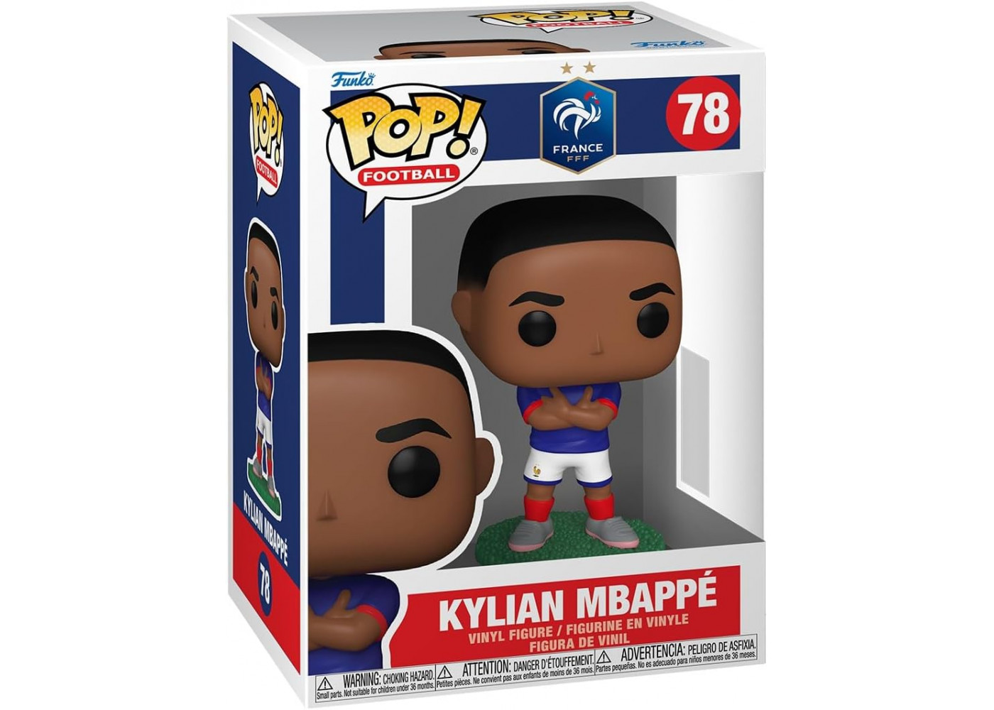Фигурка Фанко Футбол Килиан Мбаппе №78 Football France Kylian Mbappe Funko 92730