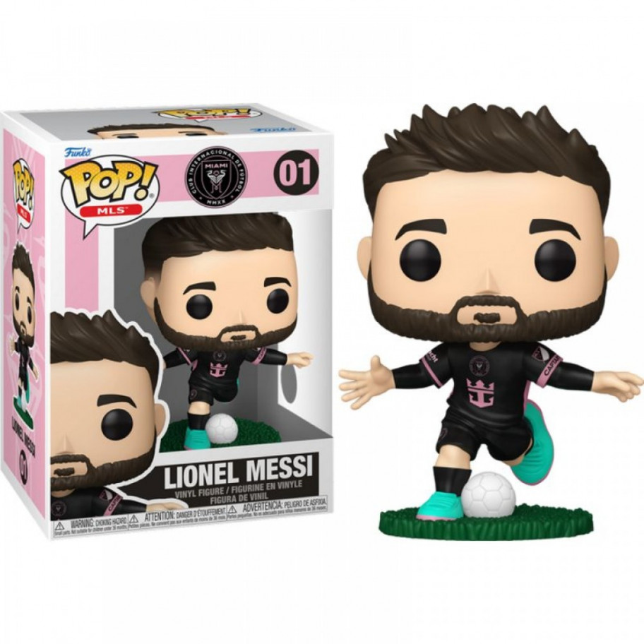 Фигурка Фанко Лионель Месси №01 Football: Inter Miami CF Lionel Messi Funko 88617