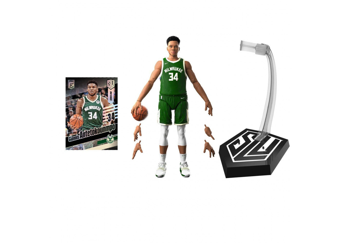 Фигурка НБА Яннис Адетокунбо №34 Баскетболист NBA Giannis Antetokounmpo Hasbro BF8182