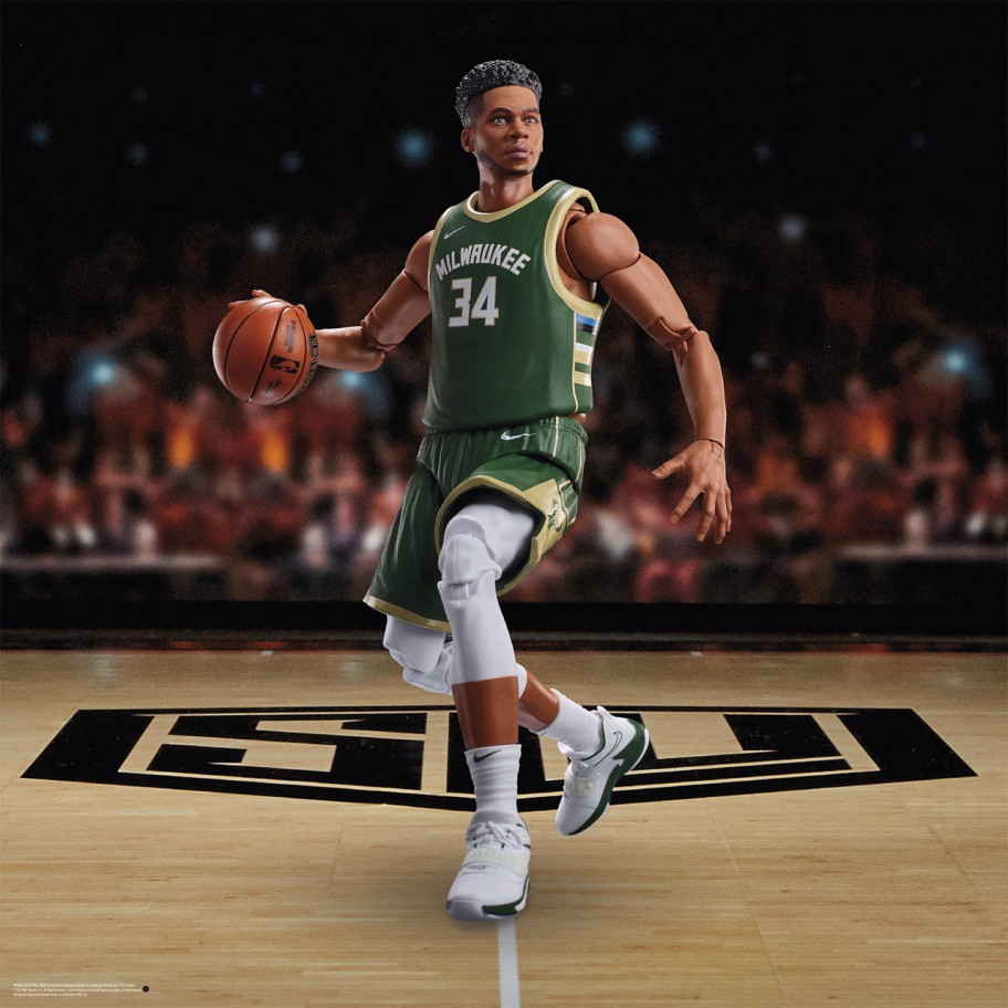 Фигурка (примята коробка) НБА Яннис Адетокунбо №34 Баскетболист NBA Giannis Antetokounmpo Hasbro BF8182