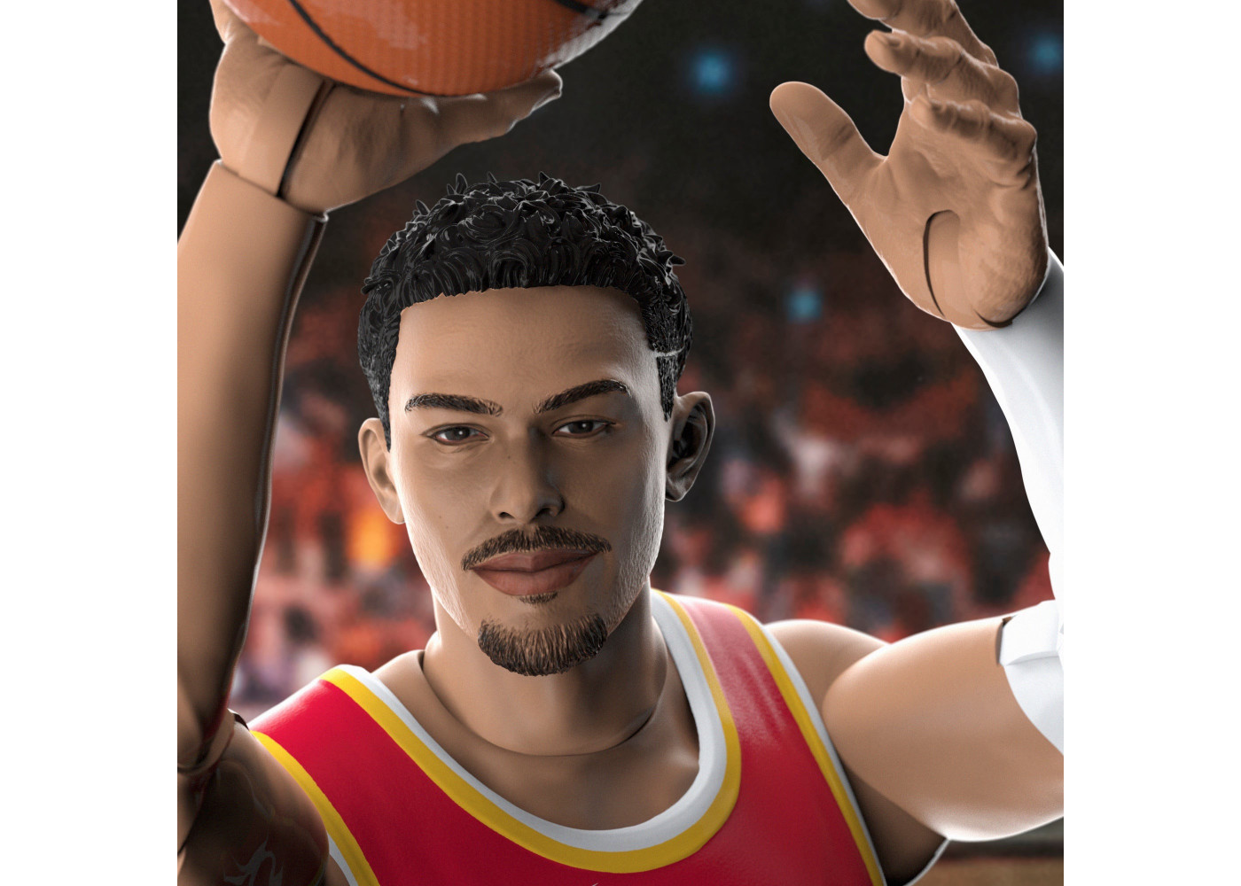 Фігурка НБА Трей Янг №11 Баскетболіст Trae Young Starting Lineup NBA Hasbro F8186