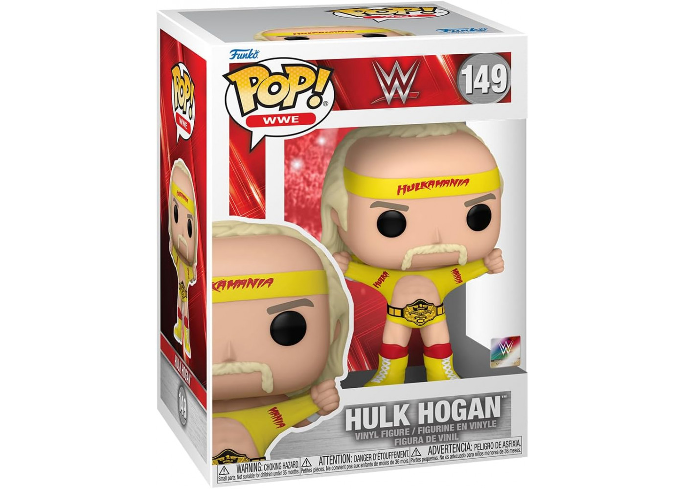 Фигурка Фанко Халк Хоган Рестлер №149 WWE Hulkamania Hulk Hogan Funko 75780