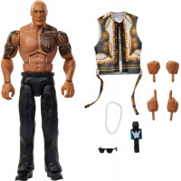 Фигурка Рестлер Скала Дуэйн Джонсон The Rock Dwayne Johnson Final Boss WWE 115 Elite Collection Mattel JCJ00