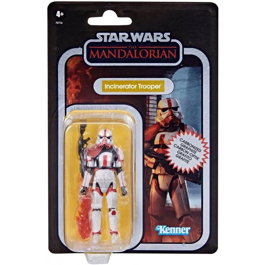 Фігурка Содат-Вогнеметник мандаларець The Mandalorian Vintage Collection Carbonized Incinerator Trooper Hasbro F2716