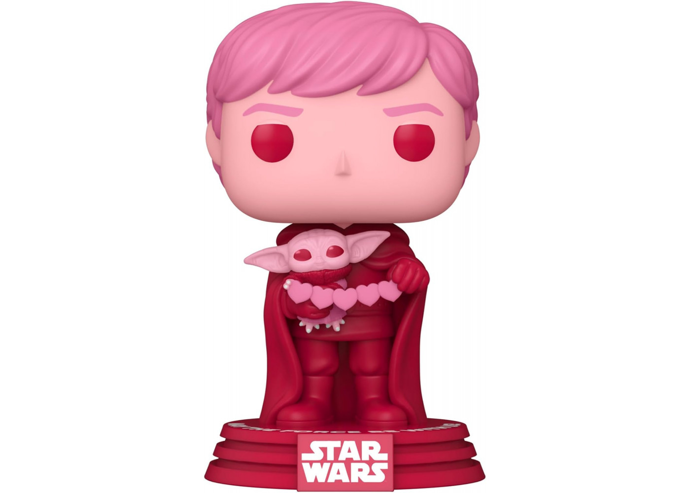 Фігурка Фанко Люк Скайуокер та Грог №494 Зоряні Війни Star Wars Luke Skywalker and Grogu Valentines Funko 60125