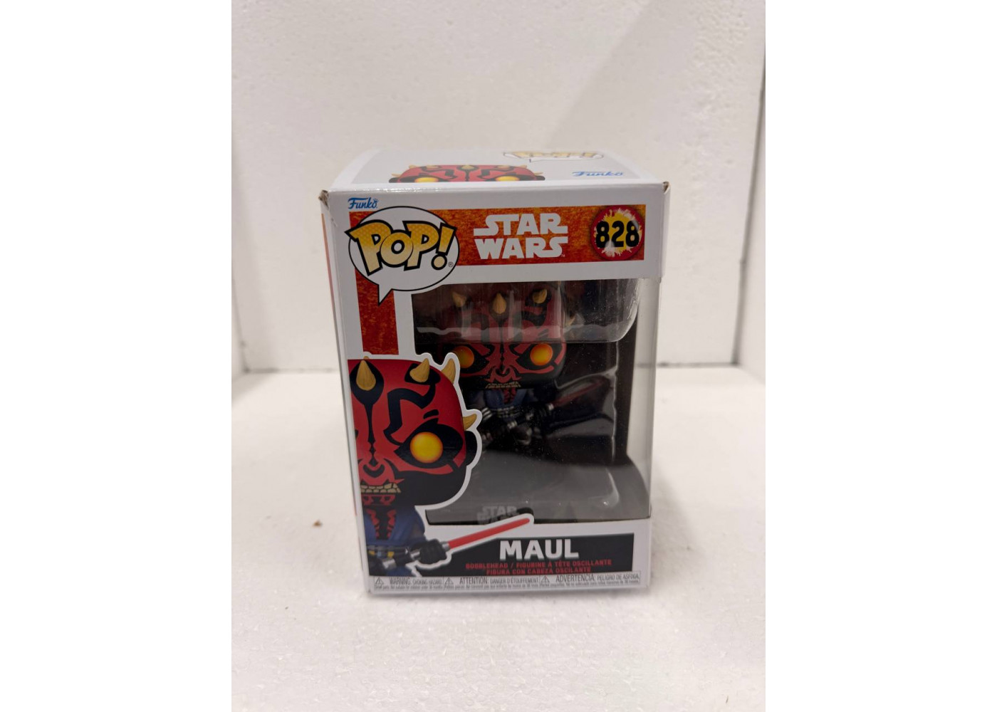 Фігурка Фанко Дарт Мол Зоряні Війни (Уцінка) №828 Star Wars Darth Maul Funko B90357