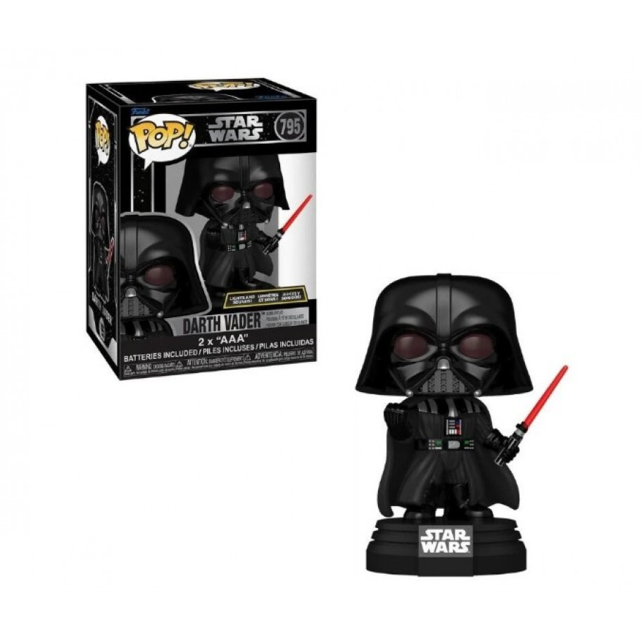 Фігурка Фанко Дарт Вейдер Зоряні Війни №795 Star Wars Darth Vader Lights and Sounds Funko 86454