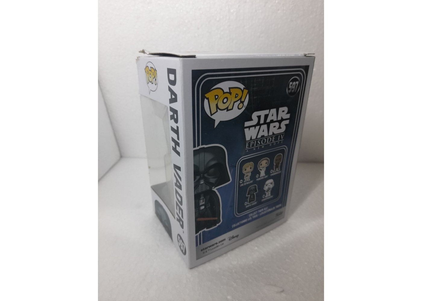 Фігурка Фанко Дарт Вейдер (Уцінка) Зоряні Війни №597 Star Wars Darth Vader Funko B67534
