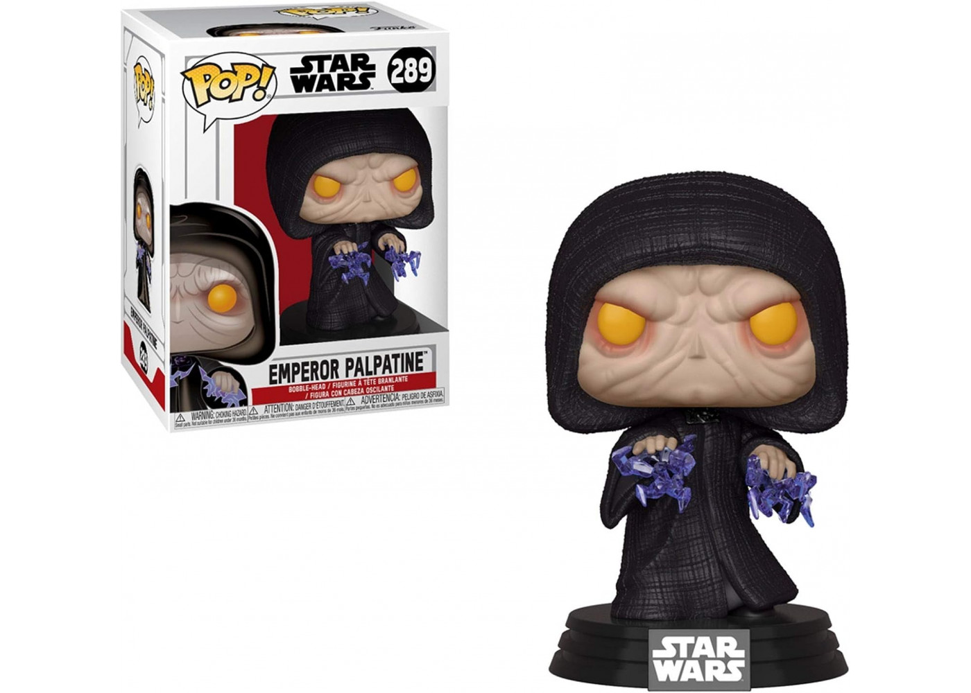 Фігурка Фанко Імператор Палпатін Зоряні Війни №289 Star Wars Emperor Palpatine Funko 37591