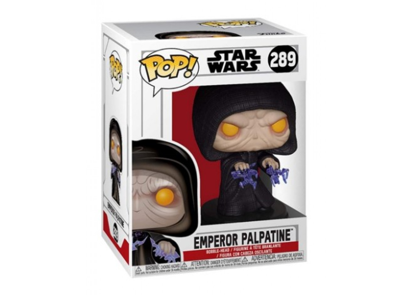 Фігурка Фанко Імператор Палпатін Зоряні Війни №289 Star Wars Emperor Palpatine Funko 37591