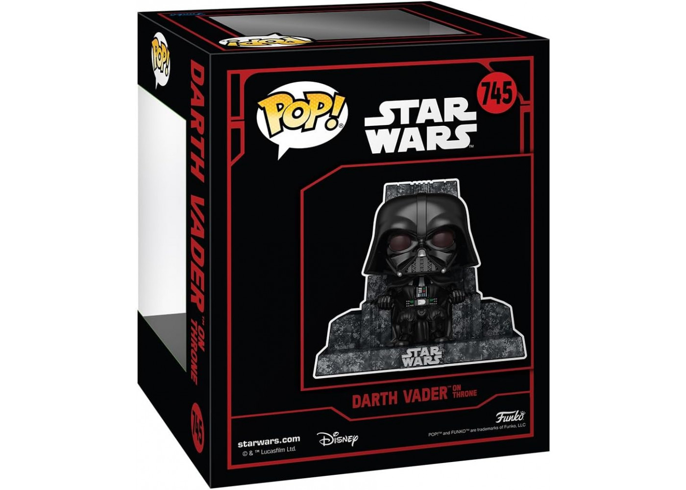Фігурка Фанко Дарт Вейдер Зоряні Війни №745 Star Wars Darth Vader on Throne Funko 80767