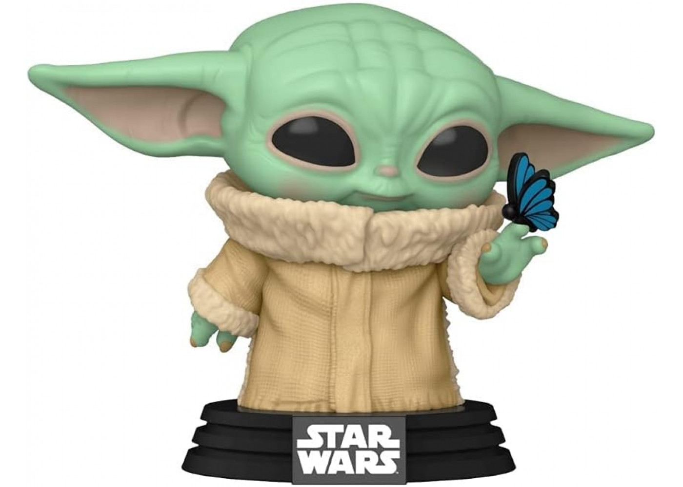 Фігурка Фанко Грогу з Метеликом №468 Star Wars Mandalorian The Child Grogu with Butterfly Funko 54529