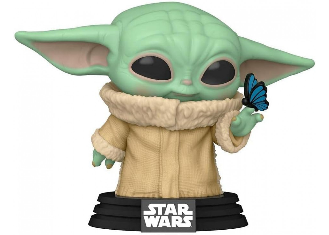 Фігурка Фанко Грогу з Метеликом №468 Star Wars Mandalorian The Child Grogu with Butterfly Funko 54529