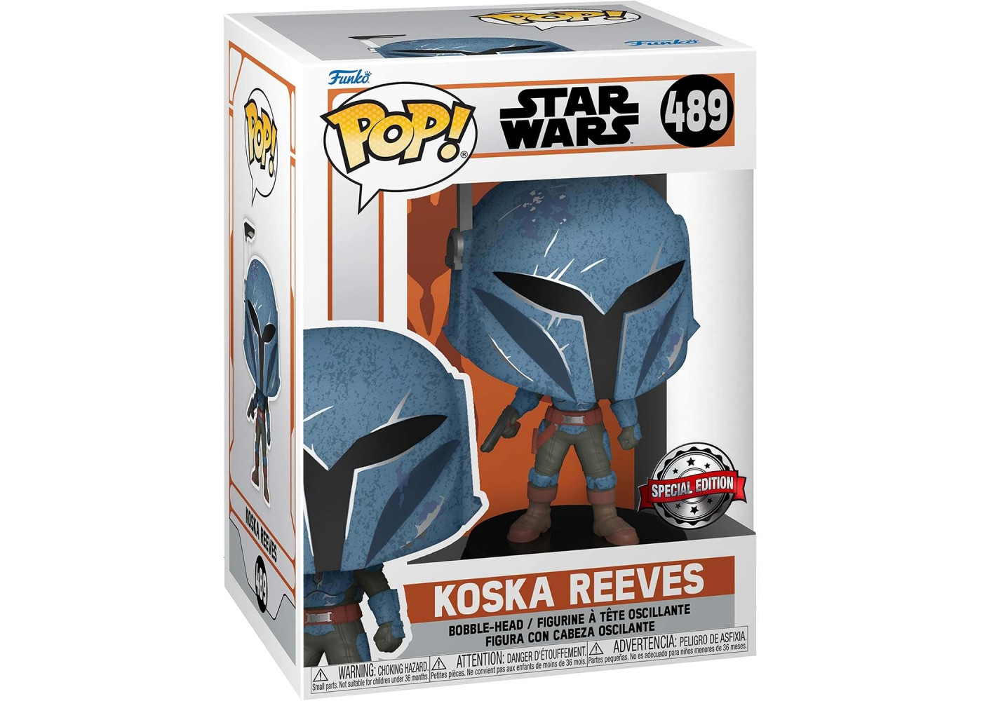 Фигурка Фанко Коска Ривз Звездные Войны №489 Star Wars Mandalorian Koska Reeves Special Edition Funko 58287