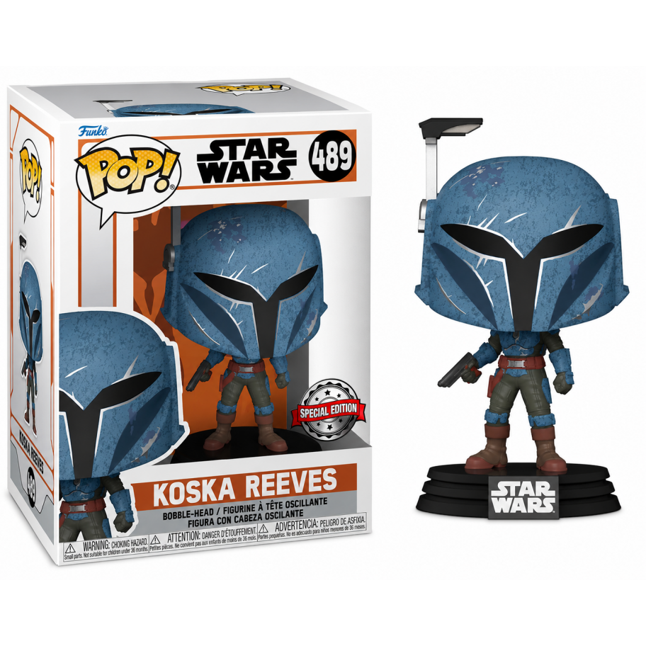 Фигурка Фанко Коска Ривз Звездные Войны №489 Star Wars Mandalorian Koska Reeves Special Edition Funko 58287