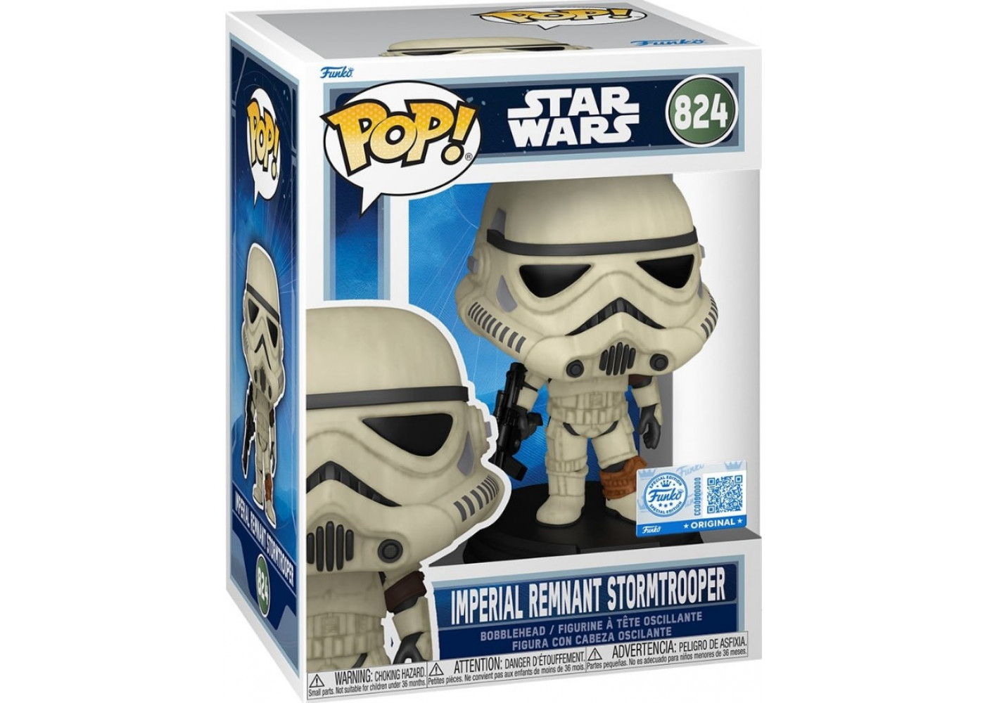 Фігурка Фанко Імперський Штурмовик Зоряні війни №824 Star Wars Imperial Remnant Trooper Funko 91974