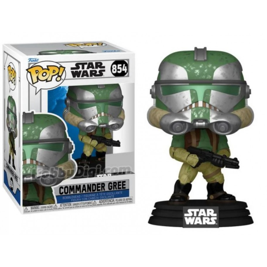 Фігурка Фанко Клон Коммандер Грі Зоряні Війни №854 Star Wars Commander Gree Funko 95129
