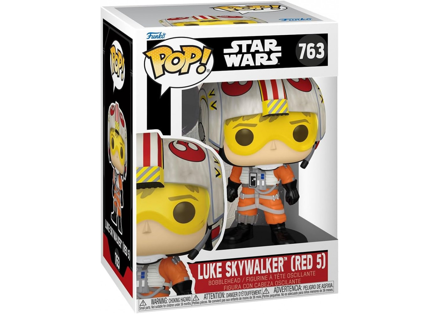 Фигурка Фанко Люк Скайуокер Звездные Войны №763 Star Wars Luke Skywalker (Red 5) Funko 83796