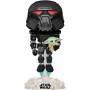 Фигурка Тёмный солдат и Малыш Йода Звёздные Войны №488 Dark Trooper with Grogu Funko 58286