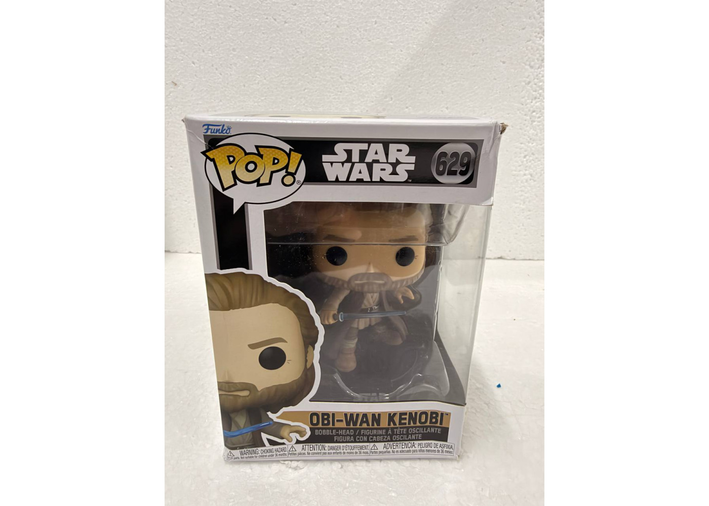 Фигурка Фанко Оби-Ван Кеноби (Уценка) №629 Star Wars Obi-Wan Kenobi Funko B67584