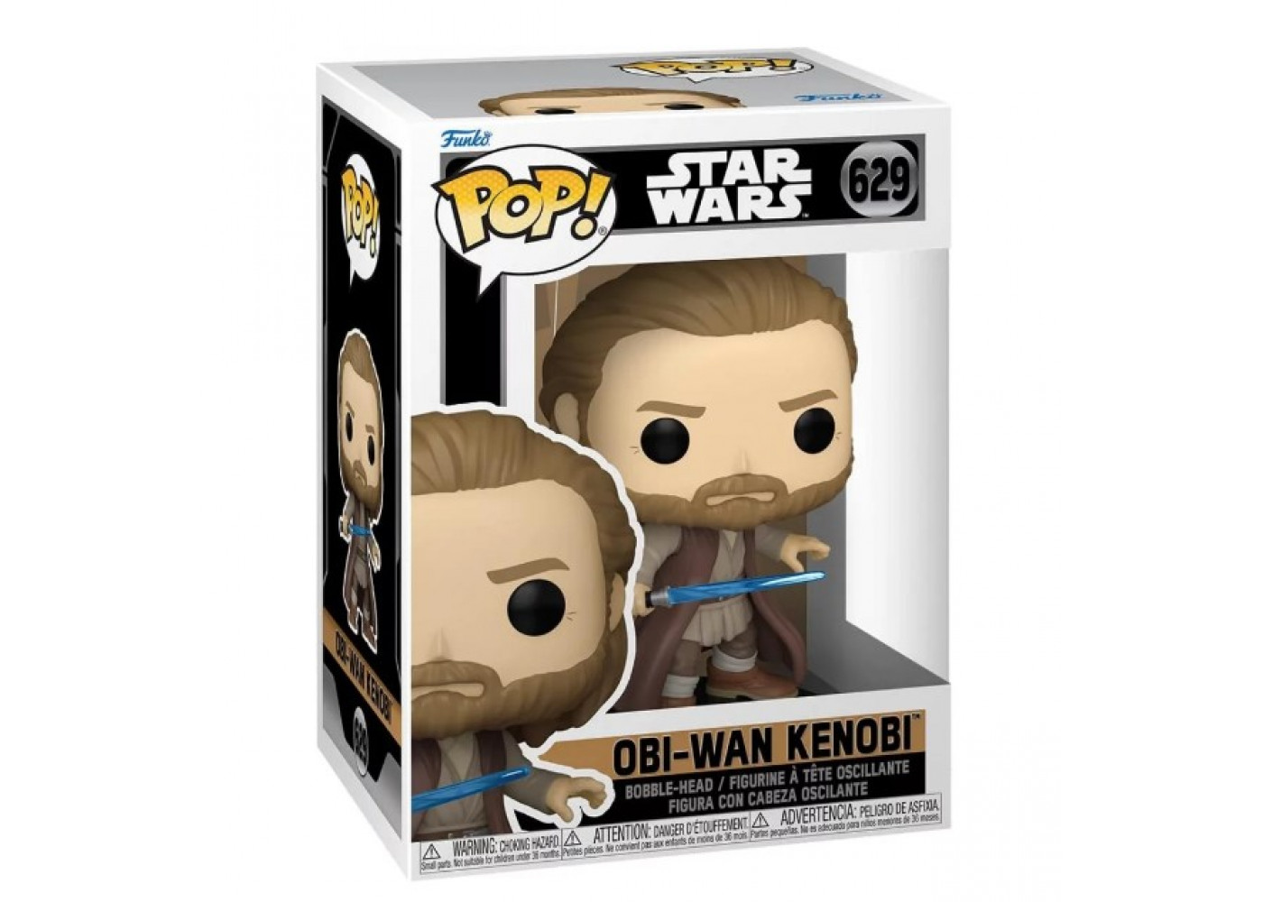 Фигурка Фанко Оби-Ван Кеноби (Уценка) №629 Star Wars Obi-Wan Kenobi Funko B67584