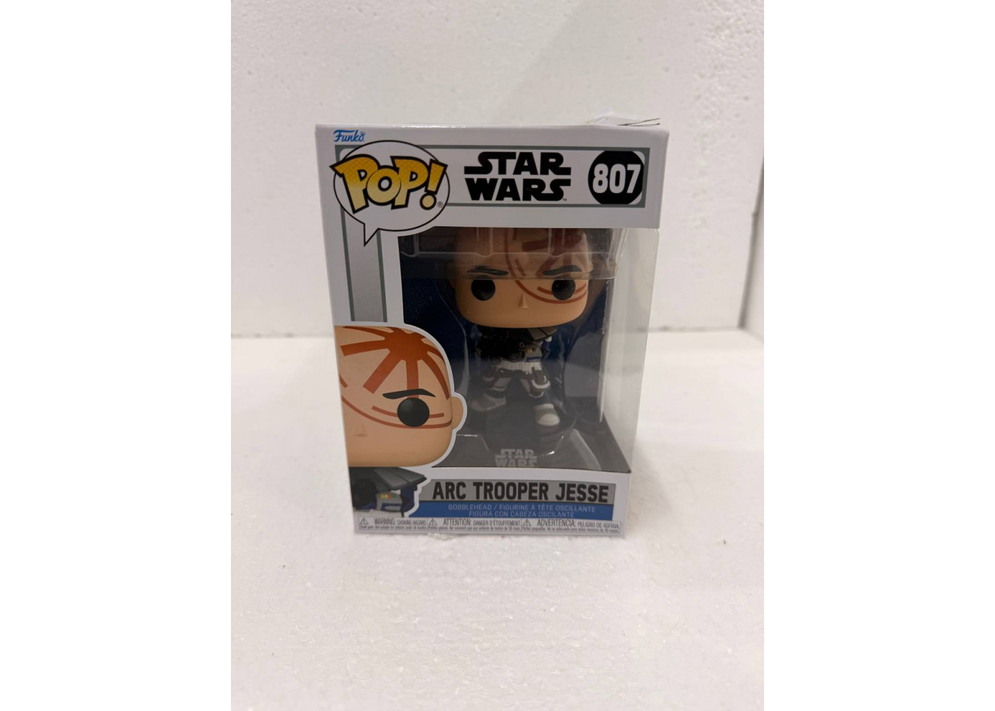 Фігурка Фанко Солдат Джессі Зоряні Війни (Уцінка) №807 Star Wars ARC Trooper Jesse Funko B83545