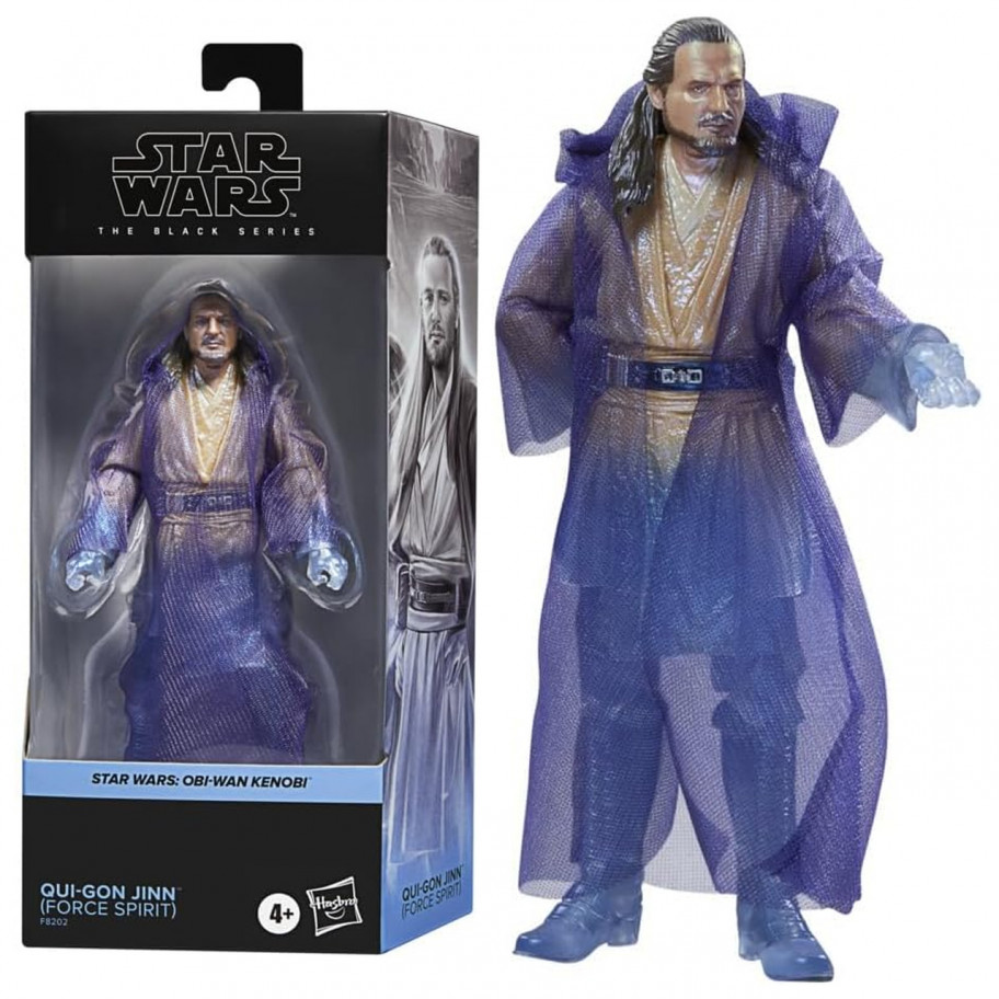 Фігурка Квай Гон Джін Обі-Ван Кенобі Star Wars Black Series Obi-Wan Kenobi Qui-Gon Jinn Hasbro F8202