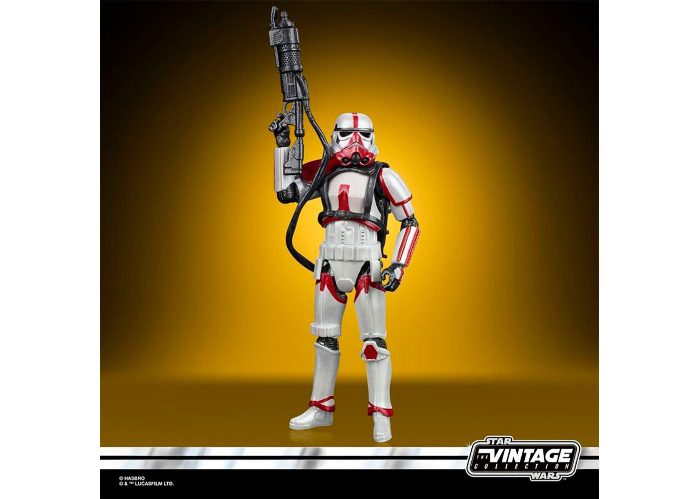 Фігурка Содат-Вогнеметник мандаларець The Mandalorian Vintage Collection Carbonized Incinerator Trooper Hasbro F2716