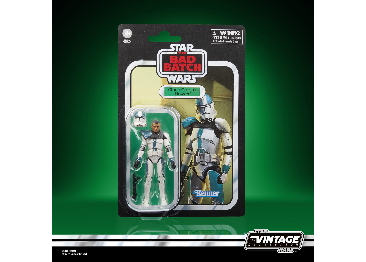 Фігурка Капітан-Клон Хаузер Зоряні війни Star Wars Vintage Clone Captain Howzer Hasbro F7326