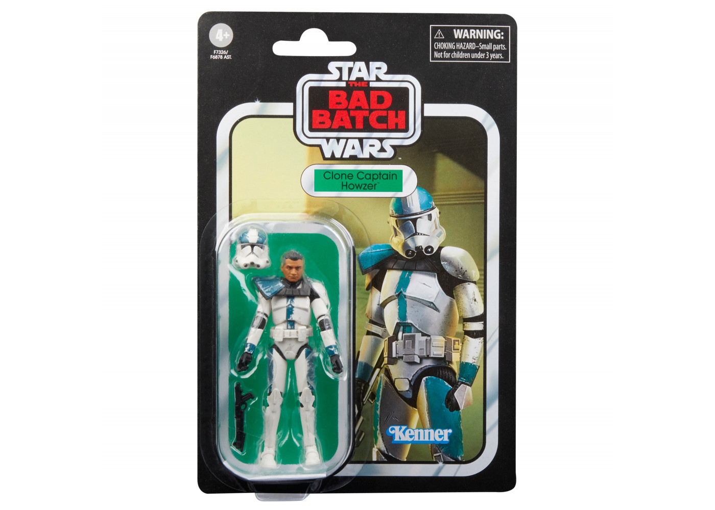Фігурка Капітан-Клон Хаузер Зоряні війни Star Wars Vintage Clone Captain Howzer Hasbro F7326