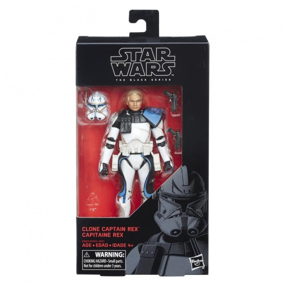 Фігурка Капітан Рекс Зоряні Війни Star Wars The Black Series Clone Captain Rex Hasbro E0623