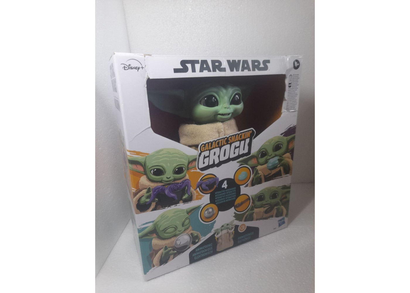 Інтерактивний Малюк Йода (Уцінка) Зоряні Війни Мандалорець Hasbro BF2849