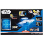 Космічний Корабель 20 см з Мандалорцем та Грогу Star Wars Micro Galaxy Squadron Razor Crest Jazwares J0567