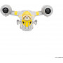 Космічний Корабель 20 см з Мандалорцем та Грогу Star Wars Micro Galaxy Squadron Razor Crest Jazwares J0567